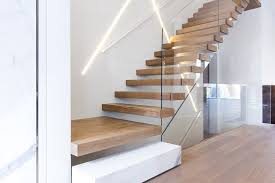 Mrail Modern Stairs Frameless Glass