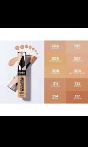loreal infallible concealer 308 311