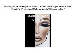 Read_e Book Makeup Face Charts A Bold Blank Paper Practice