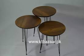 Coffee Table Set Of 3 Kt Bazaar