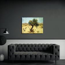 Joshua Tree Art Desert Landscape Canvas