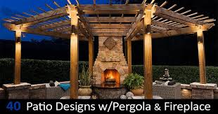 40 Best Patio Designs With Pergola And