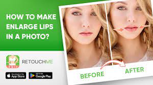 make lips bigger retouchme photo editor