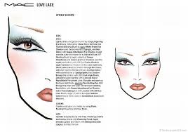 1700 Makeup Face Charts Mac Pro Bible Cosmetics Manual