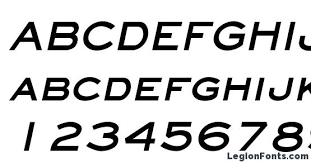 Eyechart Bold Italic Font Download Free Legionfonts