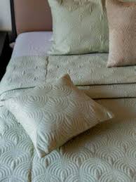 Cambre Sage Green Cotton Bedspread Set