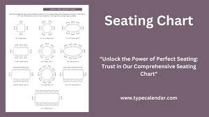 free printable seating chart templates