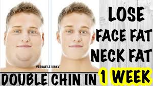 How To Reduce Face Fat In 1 Week 100 Works How To Get Rid Of Double Chin Neck Fat Fast