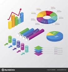Charts Pack Vector Illustrator Stock Vector Abumuslem1