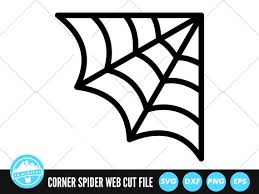 Corner Spiderweb Svg Files Spider Web
