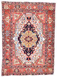 antique persian heriz serapi rug