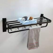 570mm towel shelf rack wall mounted