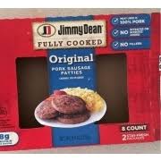 jimmy dean fully cooked pork sausage