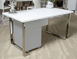 Shop for white gloss desks online at target. Aico Furniture Halo Rectangular Desk In Glossy White 9018207 116