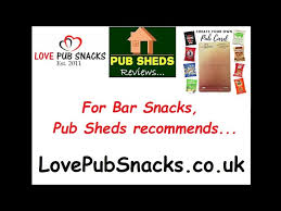 bar snacks for your pub sheds