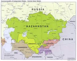 Online kaart van rusland google maps. Oezbekistan Kaart Azie Oezbekistan Rusland Kaart Centraal Azie Azie