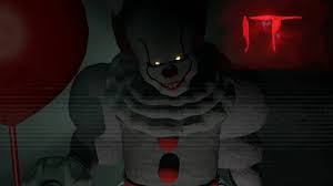 3d pennywise of it background