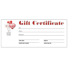 Family Portrait Gift Certificate Template Free Ai Mediaschool Info