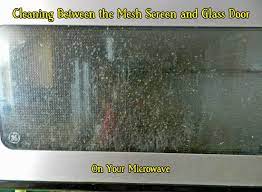 Cleaning Between The Mesh Screen And