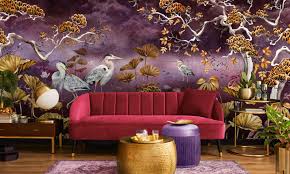 Hand Painted Wall Murals Feature Wall