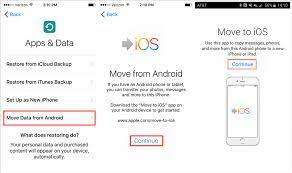 how to transfer data from android to