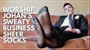Worship Johan's Sweaty Business Sheer Socks - YouTube