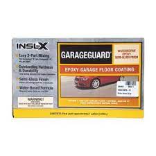 insl x garage guard epoxy showroom gray