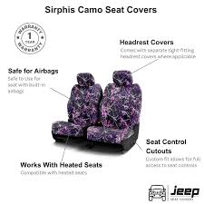 Sirphis Camouflage Seat Covers Fits