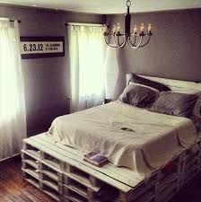 Queen Size Pallet Bed With Headboard