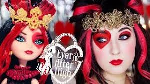 lizzie hearts ever after high makeup