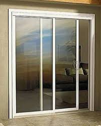 White Aluminum Glass Sliding Door
