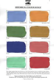 Paint Colors Between 1650 And 1850