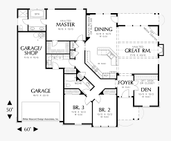 main floor plan image for mascord galen