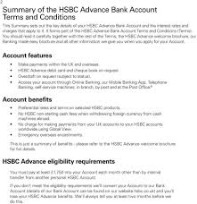 Transferring money between your own accounts is even easier. Hsbc Advance Bank Account Terms And Conditions Pdf Free Download