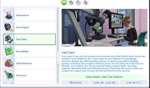 Looks like all those hours. Simstuber Career By Adeepindigo From Mod The Sims Sims 4 Downloads