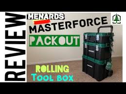 masterforce packout menards rolling