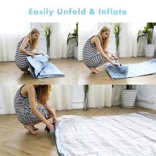 fymall inflatable air mattress camping