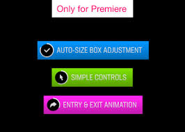 The latest version of adobe premiere pro is required to use the adobe premiere pro templates available for free on mixkit. Motion Graphics Templates For Premiere Pro Mogrts Enchanted Media