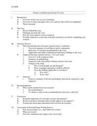 essay structure bibliography appendix used