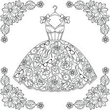 Collect and color them all. Dress Coloring Pages Beautiful Coloring Pages For Print