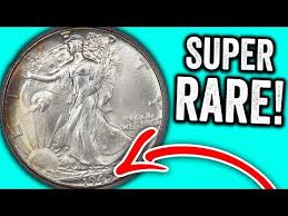Super Rare Silver Half Dollars Worth Money 1945 Walking
