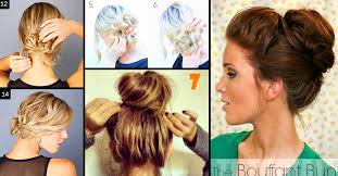 A bun is probably the easiest updo you can do yourself. Top 25 Messy Hair Bun Tutorials Perfect For Those Lazy Mornings Cute Diy Projects
