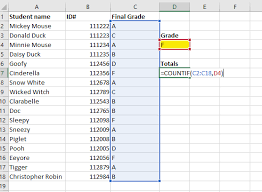 how excel countif function saves time