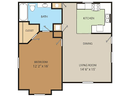1 Bedroom Apartment D At 1323