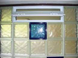 Vent Window Glass Block Constructions