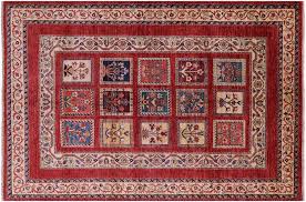 Persian Garden Design Handmade Wool Rug