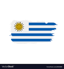 uruguay flag royalty free vector image
