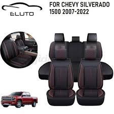 5 Seaters Car Seat Cover Pu For Chevy