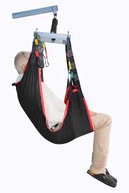 Your carer uses the two tools together to transfer you from one position to another. Nausicaa Medical Patient Lift Slings Standard Comfort Hammock