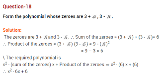 Extra Questions Maths Chapter 2